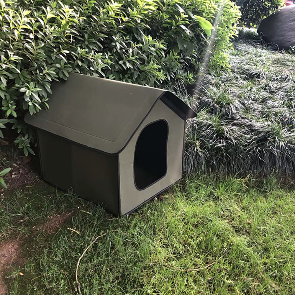Waterproof Cat Litter Kennel Stray Cat Litter Outdoor Cat House Outdoor Rainproof Dog House Cat House Villa Tent
