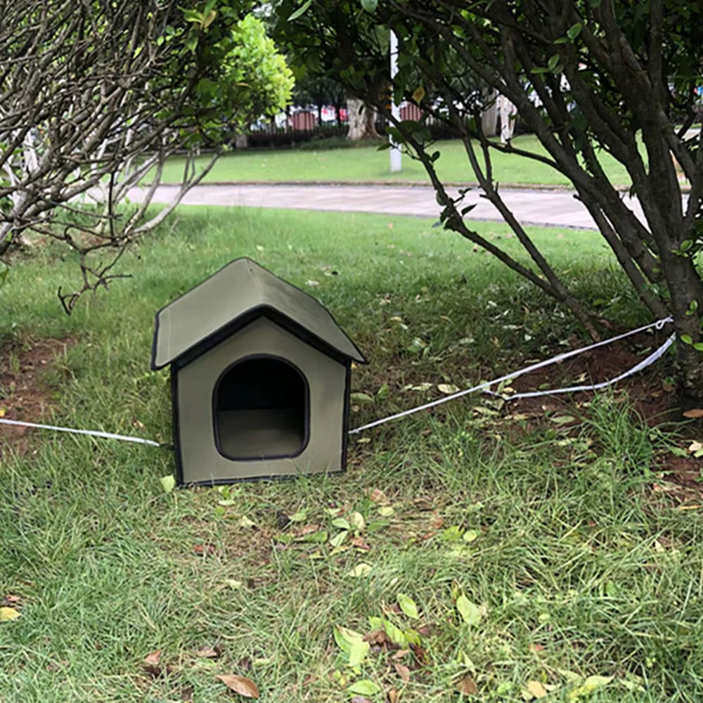 Waterproof Cat Litter Kennel Stray Cat Litter Outdoor Cat House Outdoor Rainproof Dog House Cat House Villa Tent