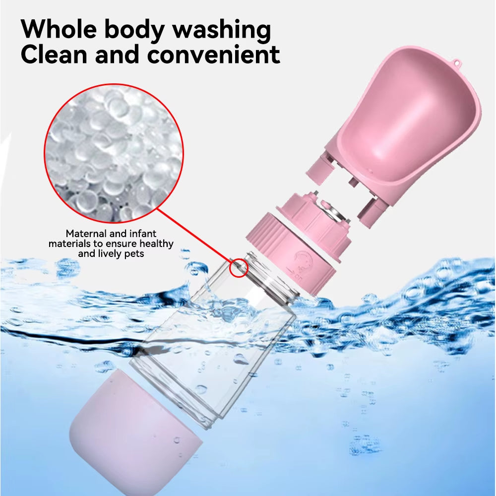 Portable Water Bottle for Small and Big Dogs, Outdoor Drinker, Puppy, Pet, Travel, Drinking Bowl, Dog Supplies