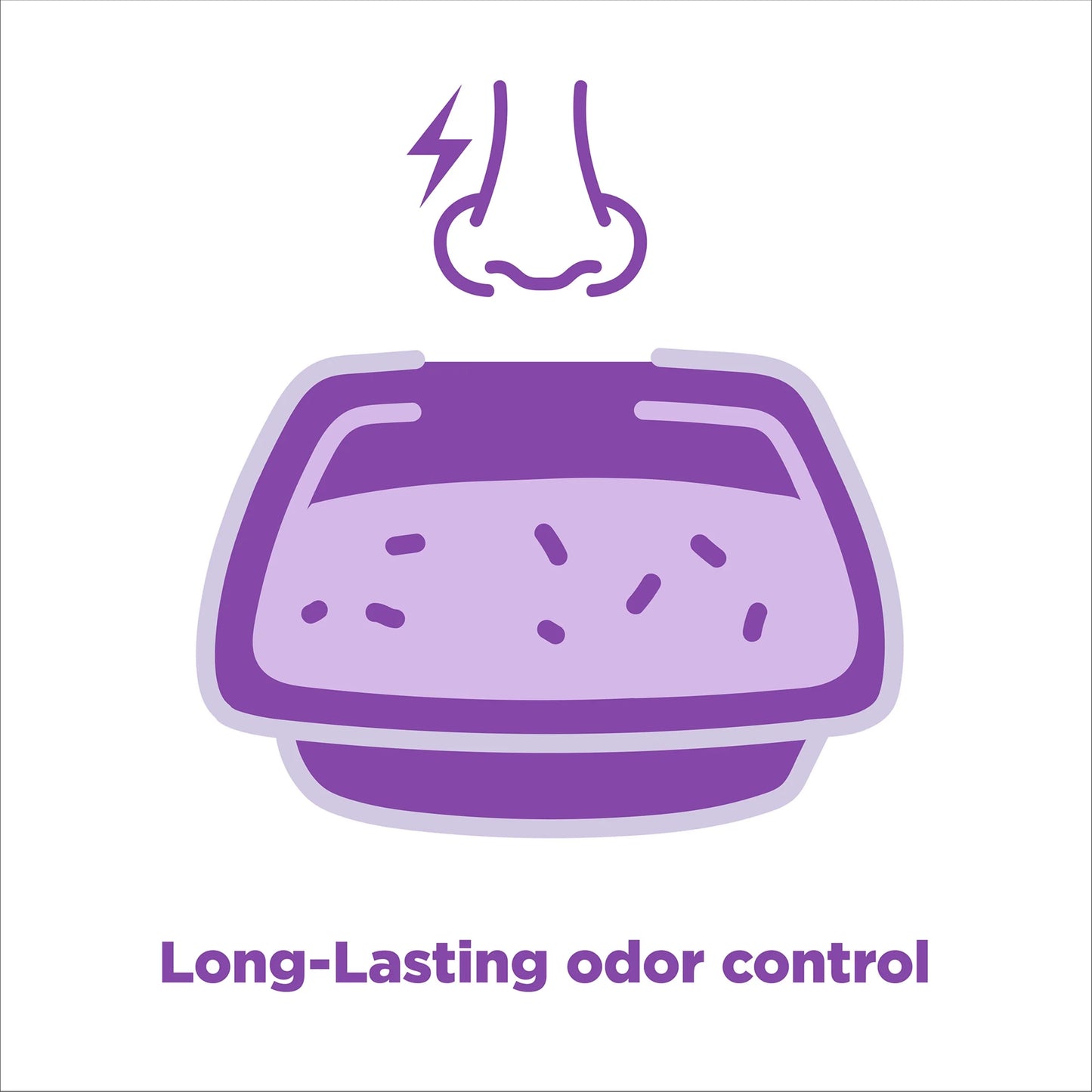(4 Pack) Forever Fresh Clumping Cat Litter, Lavender Essential Oils, Multi-Cat, 20 Lb