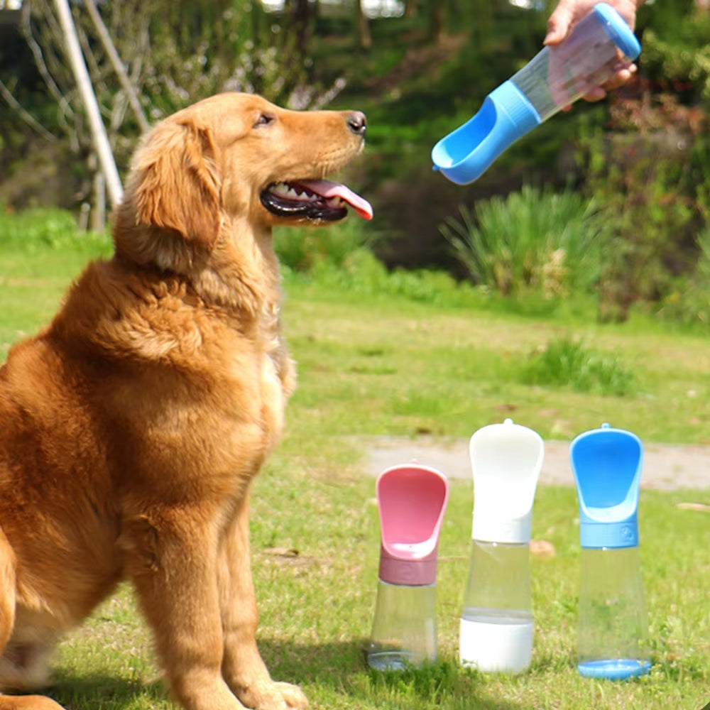 Portable Water Bottle for Small and Big Dogs, Outdoor Drinker, Puppy, Pet, Travel, Drinking Bowl, Dog Supplies