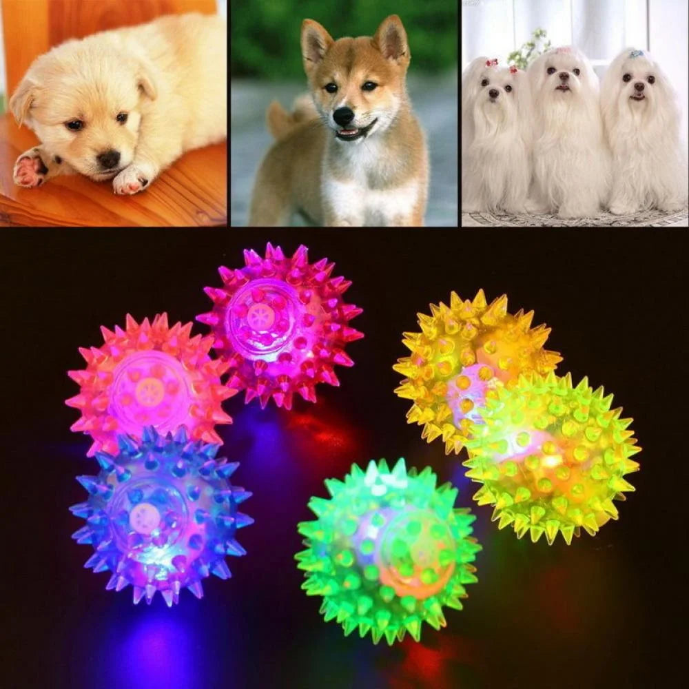 1 PCS Squeaky Balls for Small Dogs, Fetch Balls for Dogs Bright Colors Puppy Toys Dog Toy Balls Dog Squeaky Toys Ball Dog Chew Toys for Small, S