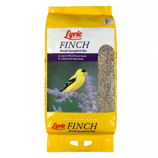 20 Lbs. Finch Small Songbird Wild Bird Mix