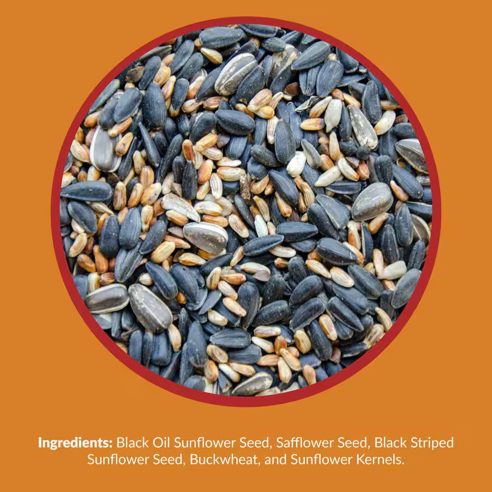 18 Lbs. Cardinal Premium Sunflower and Safflower Wild Bird Mix