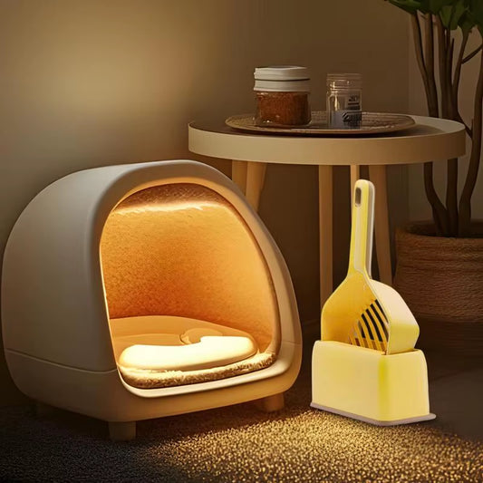 Cat Litter Scoop Long Handle Pooper Lifter Deep Shovel Lightweight Litter Box Tray Sifter Scooper Supplies for Family Use In