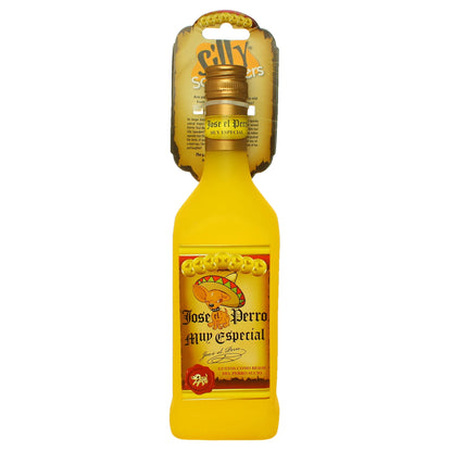 Jose the Perro Liquor Bottle Durable Vinyl Squeaky Parody Dog Toy