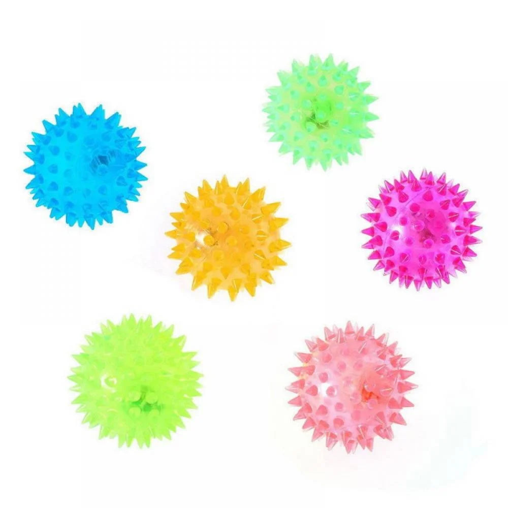 1 PCS Squeaky Balls for Small Dogs, Fetch Balls for Dogs Bright Colors Puppy Toys Dog Toy Balls Dog Squeaky Toys Ball Dog Chew Toys for Small, S