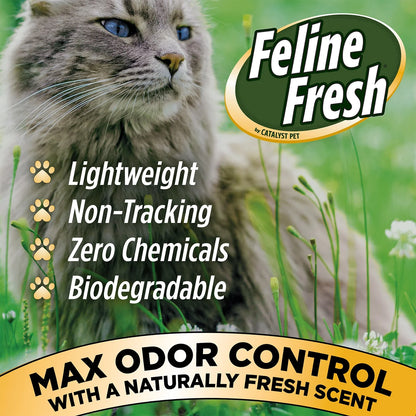 Non- Clumping Natural Pine Pellet Cat Litter, Unscented, 20 Lb Bag