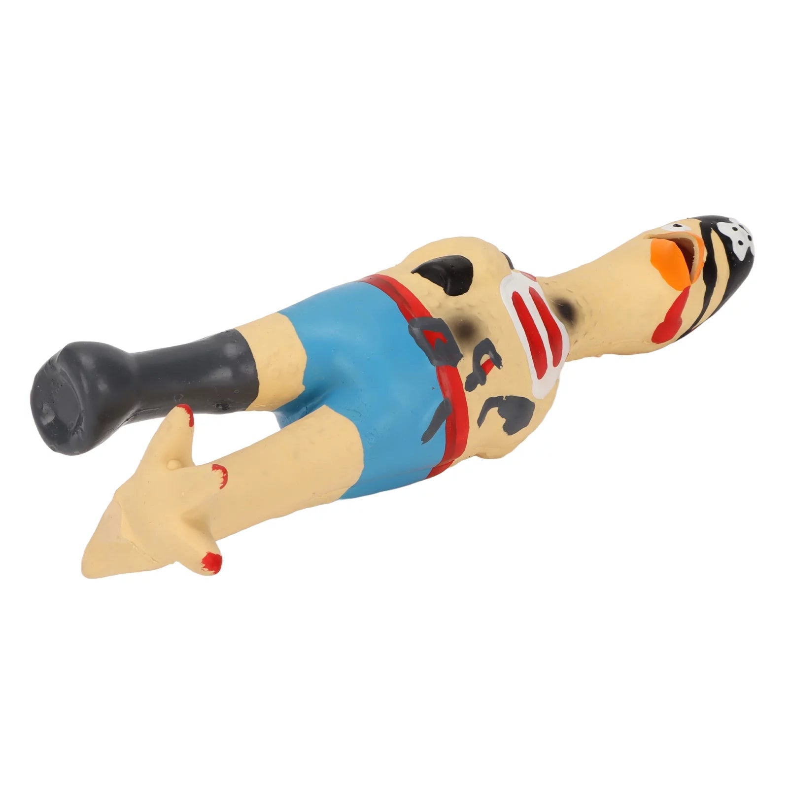 Squeaky Chicken Dog Toy with Built-In Screaming Sound for Bite Resistance