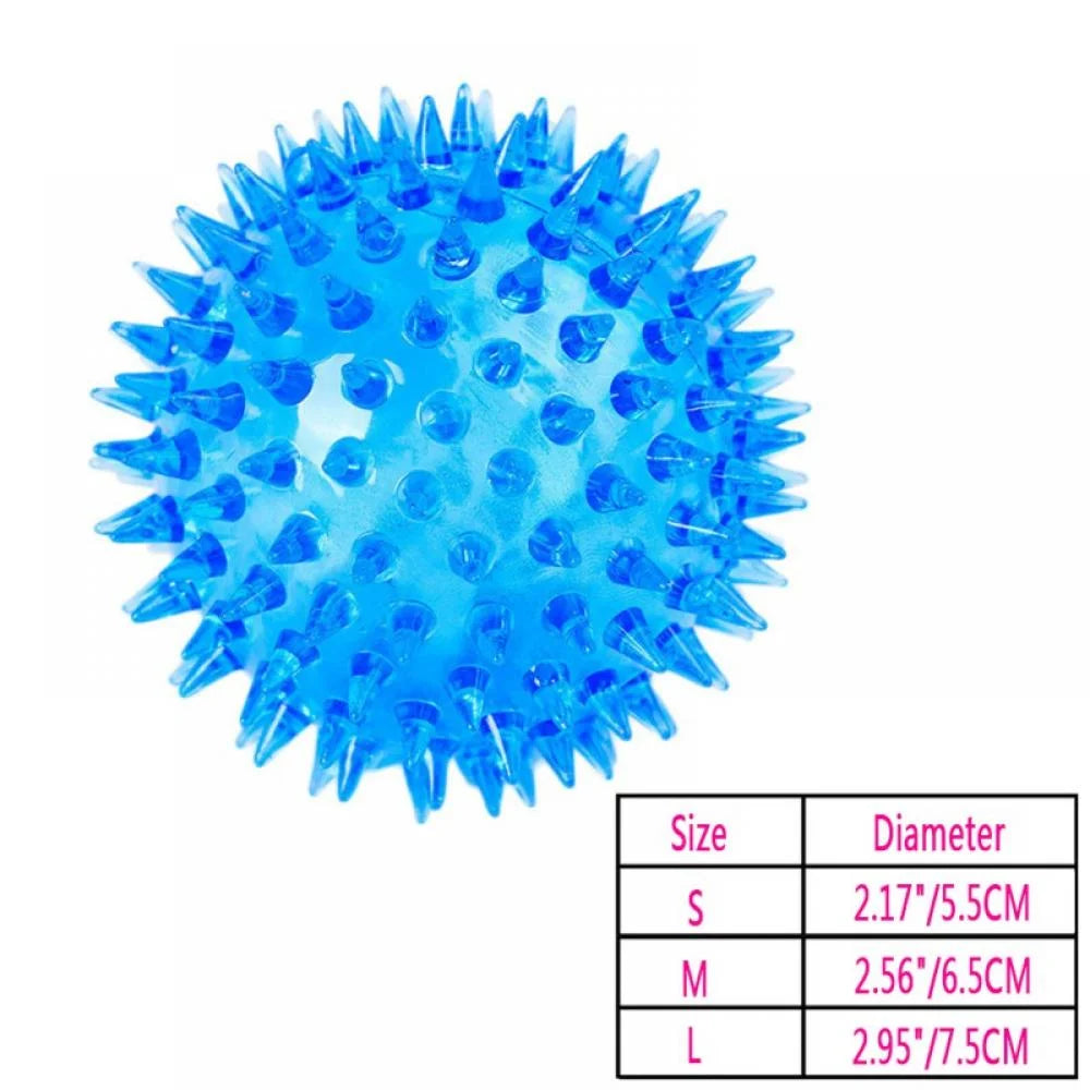 1 PCS Squeaky Balls for Small Dogs, Fetch Balls for Dogs Bright Colors Puppy Toys Dog Toy Balls Dog Squeaky Toys Ball Dog Chew Toys for Small, S