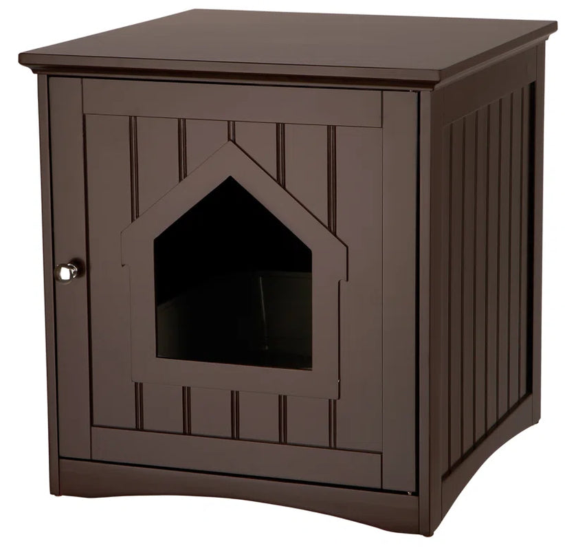 Small Cat Litter Box Enclosure Hide Litter Indoor Cat Home Cat Furniture Accent Table