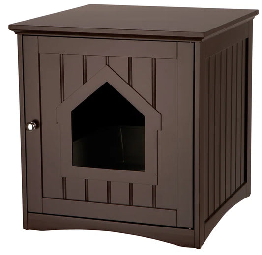 Small Cat Litter Box Enclosure Hide Litter Indoor Cat Home Cat Furniture Accent Table