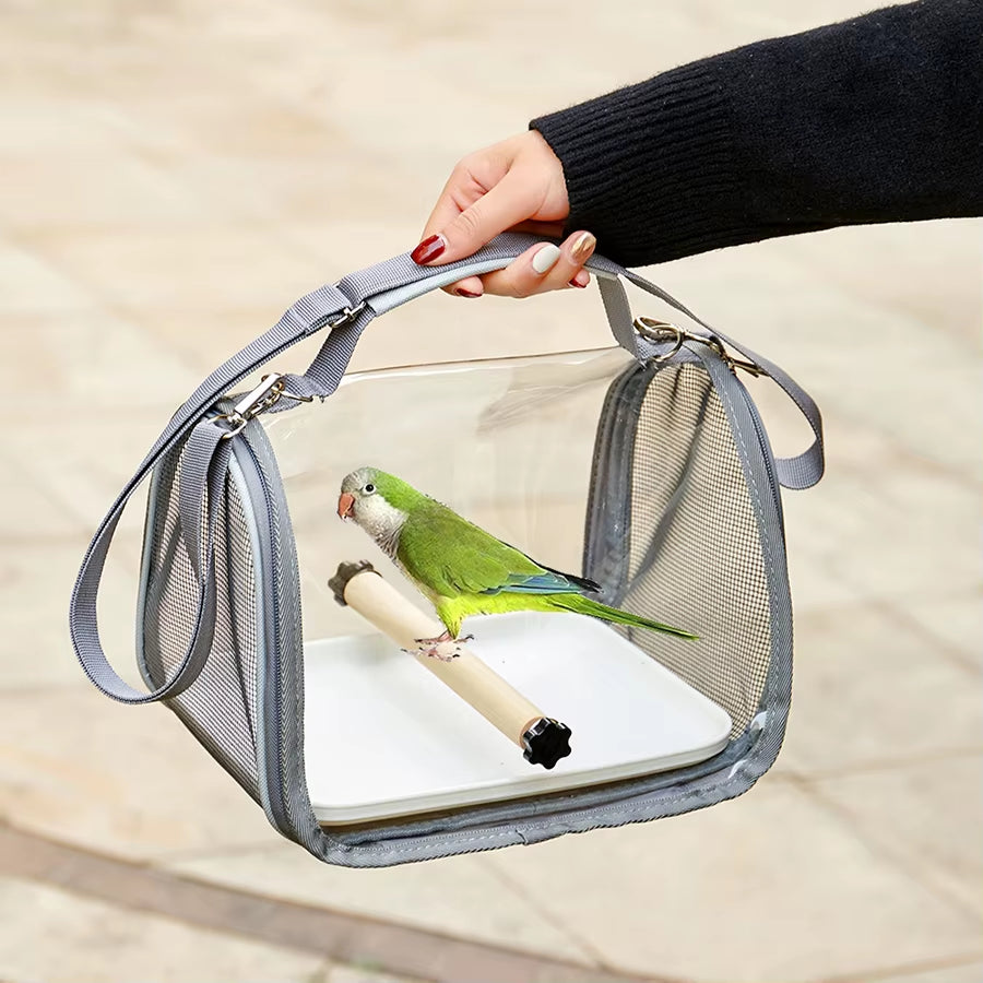 Parrot Bag, Bird Out Bag, Pigeon, Lizard Hamster with Bird Cage, Household Bird Portable Bag, Pet Supplies