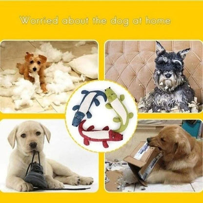 Suncoda Dog Toys, Plush Chew Toy for Small Medium Dogs Puppy Aggressive Chewers Large Breed, Tough Durable Teething Interactive Gift