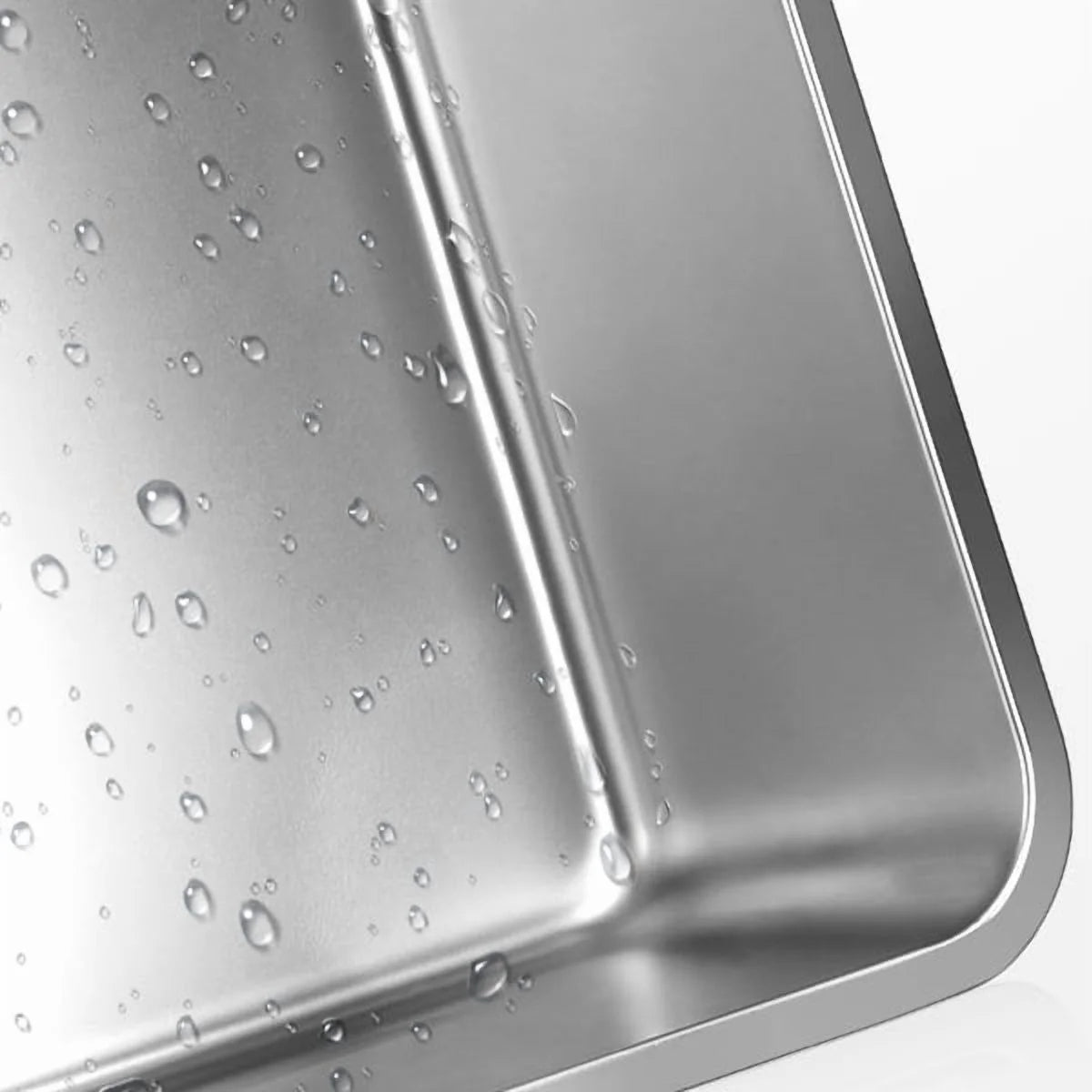 Stainless Steel Cat Litter Boxes with Lid High Wall Sides Enclosure for Small Mulit Big Cat
