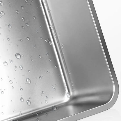 Stainless Steel Cat Litter Boxes with Lid High Wall Sides Enclosure for Small Mulit Big Cat