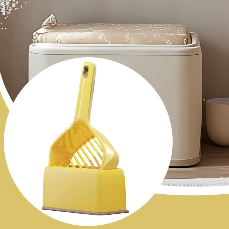 Cat Litter Scoop Long Handle Pooper Lifter Deep Shovel Lightweight Litter Box Tray Sifter Scooper Supplies for Family Use In