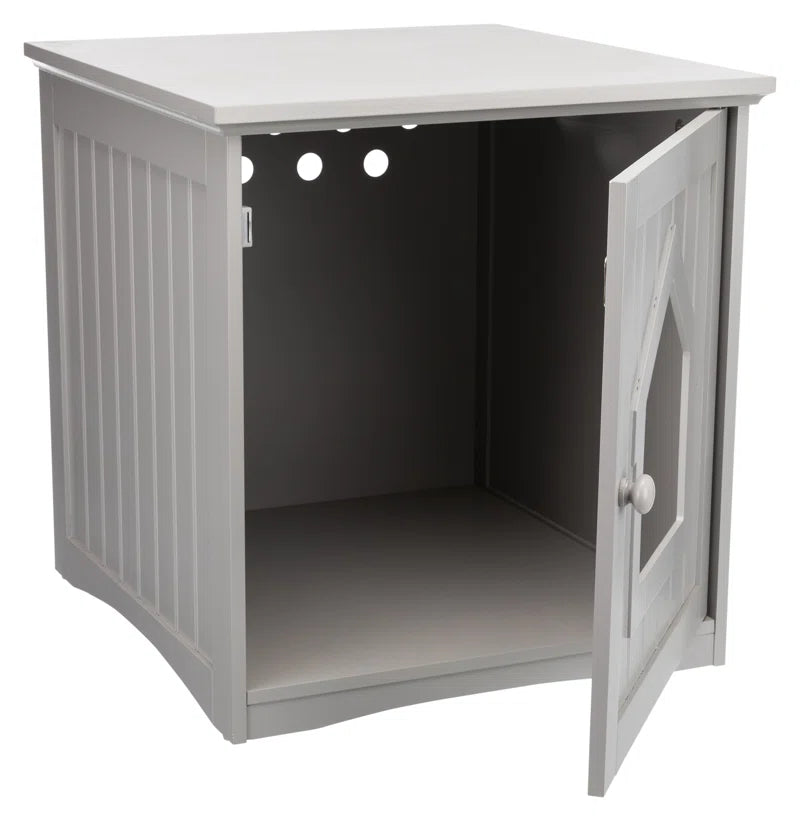 Small Cat Litter Box Enclosure Hide Litter Indoor Cat Home Cat Furniture Accent Table