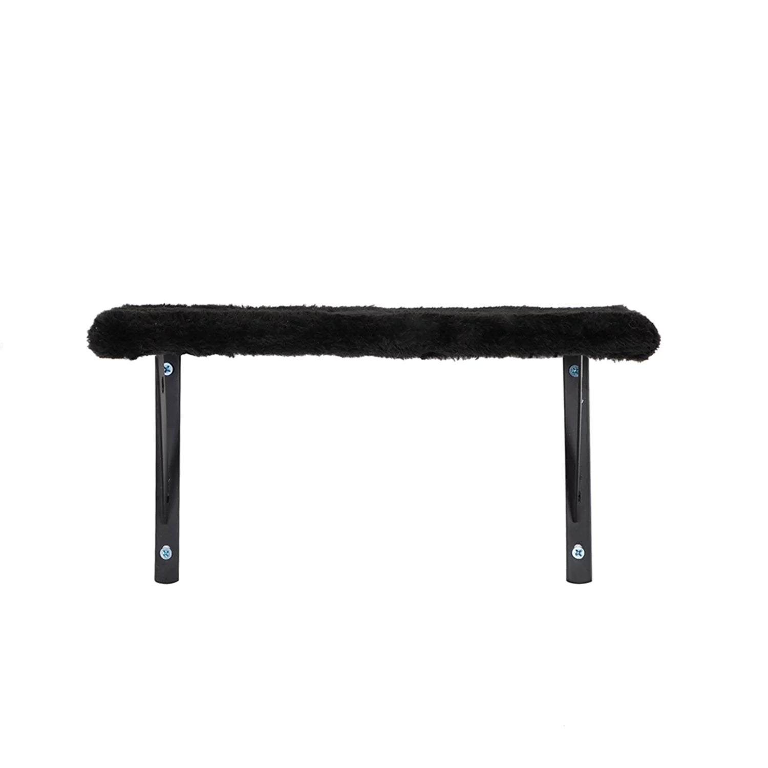 Cat Wall Shelves and Perches Set, Cat Tower for Adult Cats Mounted Cat Tree House for Indoor Cats Modern Furniture for Cat Sleeping Playing Lounging Climbing Cat Tree for Large, Black
