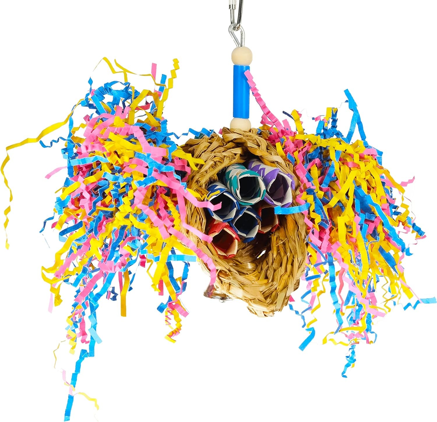 Mini Taco 1359 Foraging Bird Toy Parrot Cages Cockatiel Parakeet Conure Lovebird Toys.