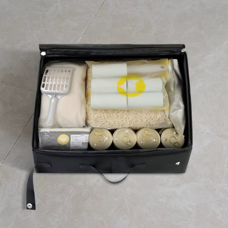 Outdoor Foldable Cat Litter Box Portable Folding Travel Pet Litter Box Dog Toilet Tray Folding Cat Litter Potty Waterproof