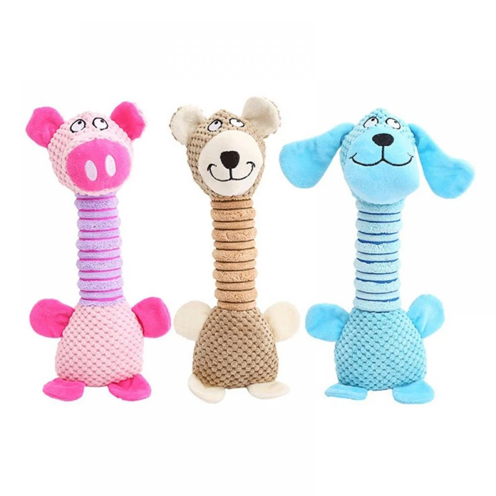 Dog Chew Toys for Aggressive Chewers, Plush Dog Puppy Chew Teething Toys for Large Medium Small Dogs