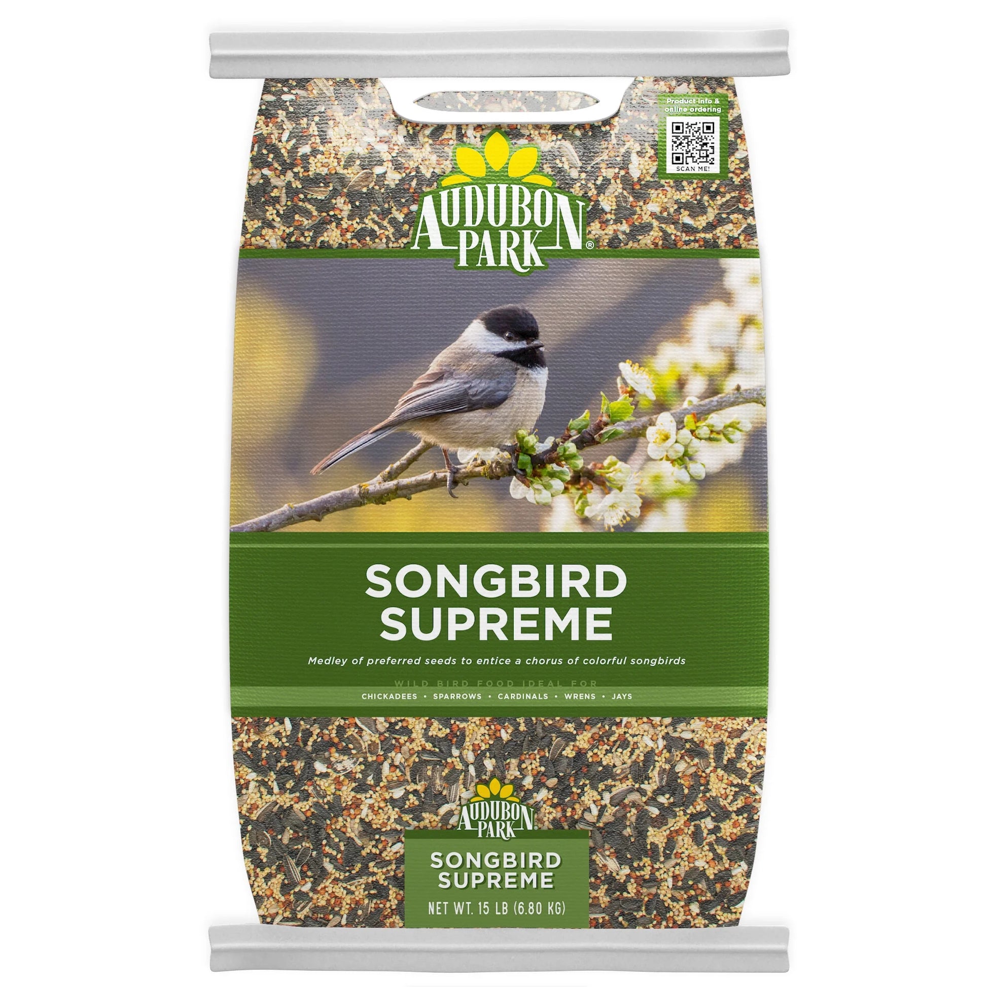 Wild Bird Seed, Songbird Extreme Wild Bird Food and Nut, Fruit & Berry Wild Bird Food, 15 Lbs. Each, 30 Lbs. Total