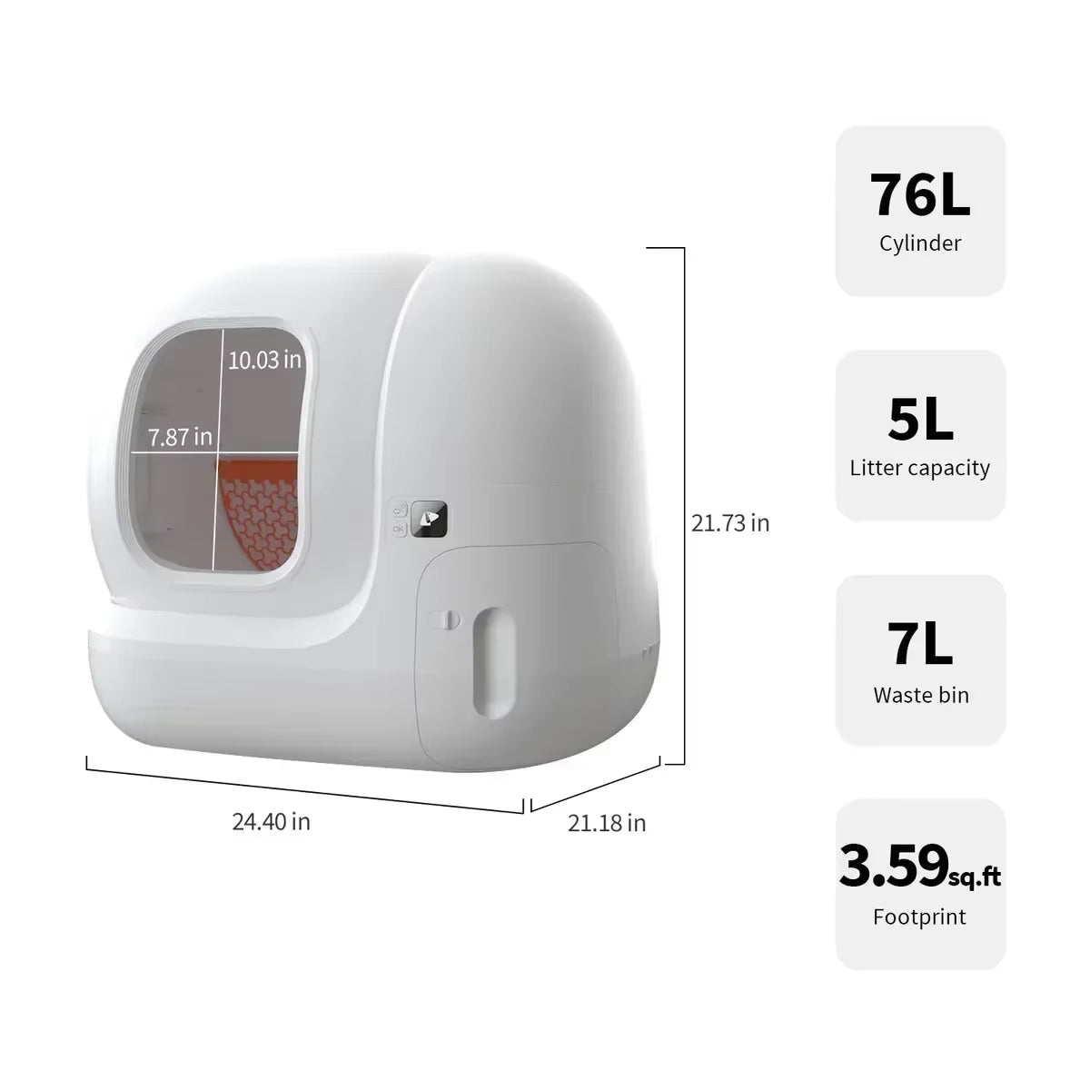 Hot Sale Wholesale Petkit Pura Max Cat Litter Automatic Box Semi-Automatic Cat Litter Box Petkit Automatic Cat Litter Box