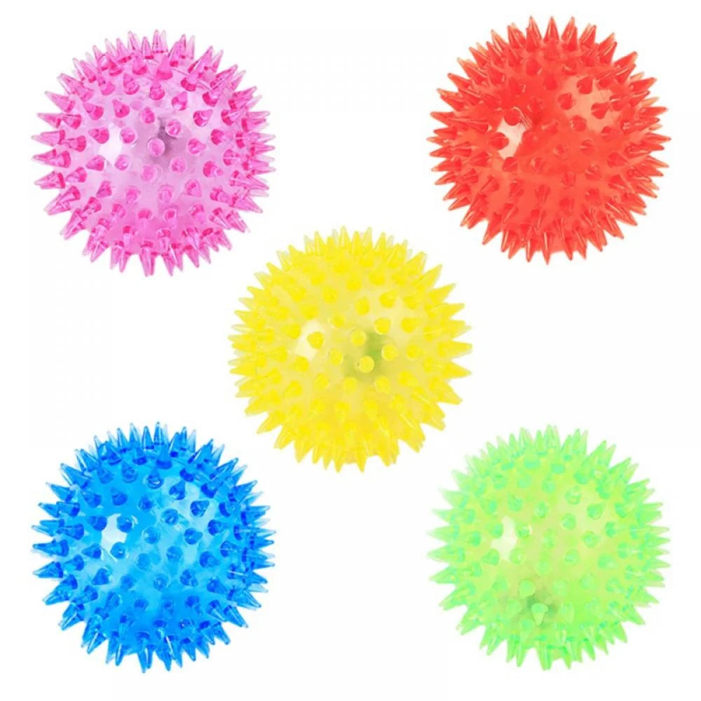 1 PCS Squeaky Balls for Small Dogs, Fetch Balls for Dogs Bright Colors Puppy Toys Dog Toy Balls Dog Squeaky Toys Ball Dog Chew Toys for Small, S