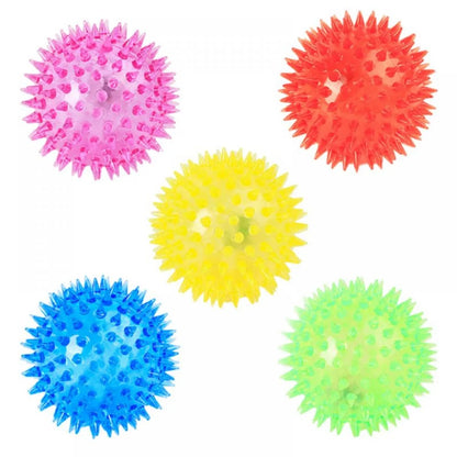 1 PCS Squeaky Balls for Small Dogs, Fetch Balls for Dogs Bright Colors Puppy Toys Dog Toy Balls Dog Squeaky Toys Ball Dog Chew Toys for Small, S