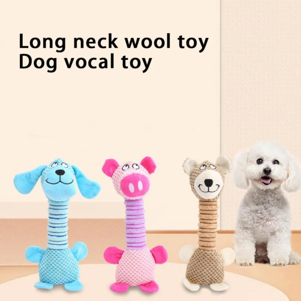 Dog Chew Toys for Aggressive Chewers, Plush Dog Puppy Chew Teething Toys for Large Medium Small Dogs