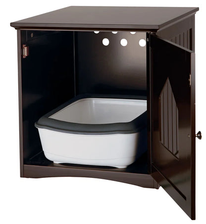 Small Cat Litter Box Enclosure Hide Litter Indoor Cat Home Cat Furniture Accent Table