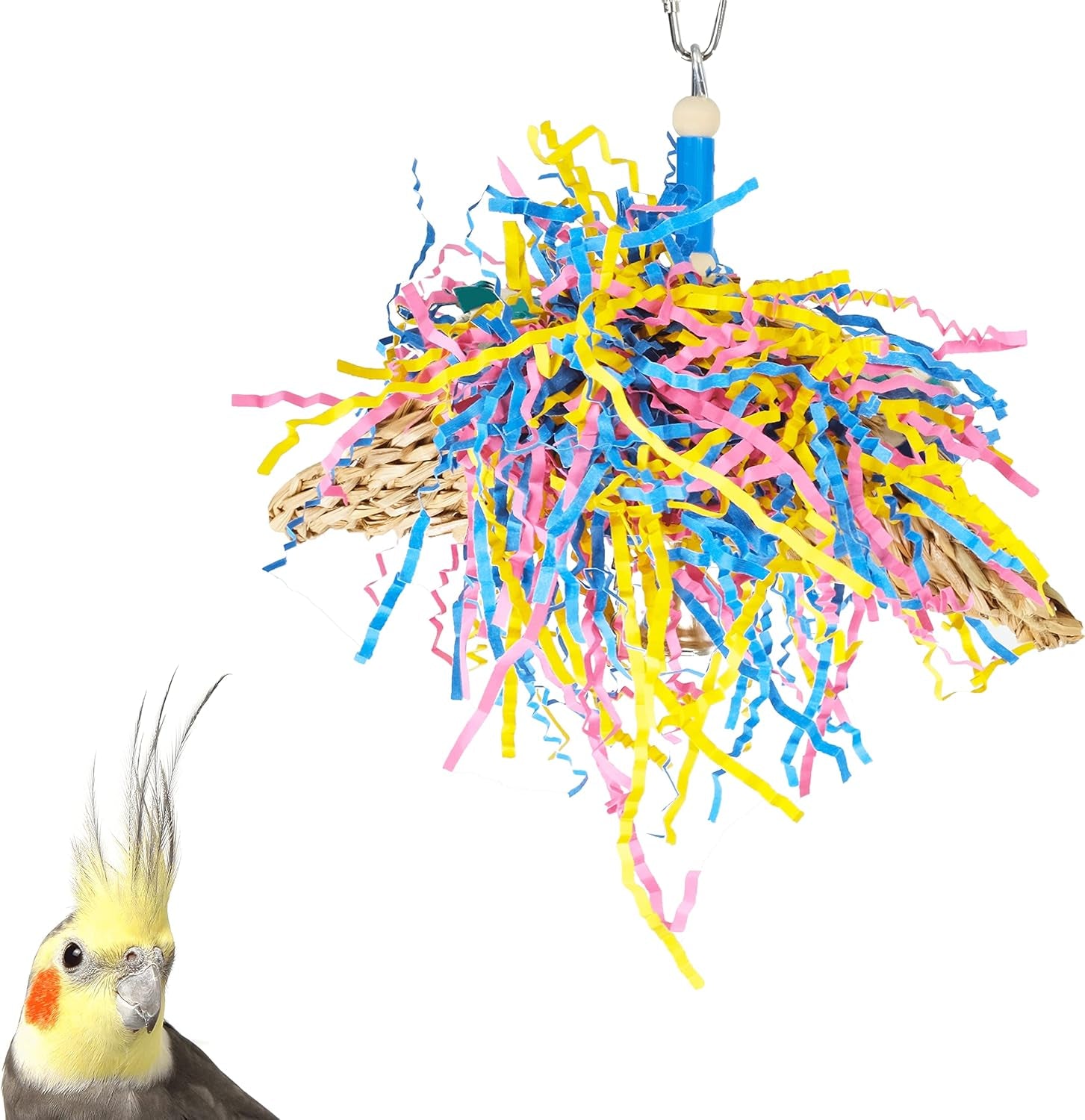 Mini Taco 1359 Foraging Bird Toy Parrot Cages Cockatiel Parakeet Conure Lovebird Toys.